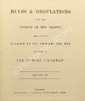 Book cover of Rules & Regulations for the Conduct of Traffic by Wotton Tramway